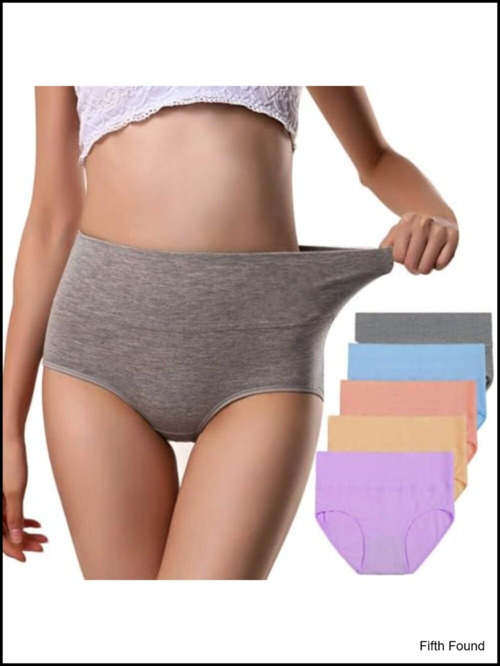 Cotton High Waist Full Coverage Briefs Women Panties Postpartum Maternity